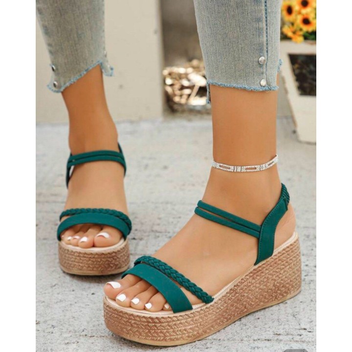 Summer Thick Sole Platform Wedge Sandals