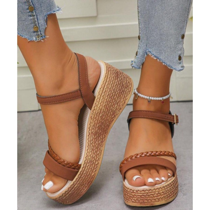 Summer Thick Sole Platform Wedge Sandals