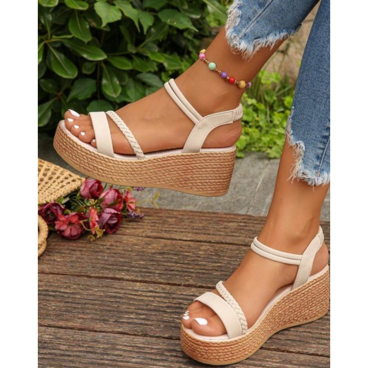 Summer Thick Sole Platform Wedge Sandals